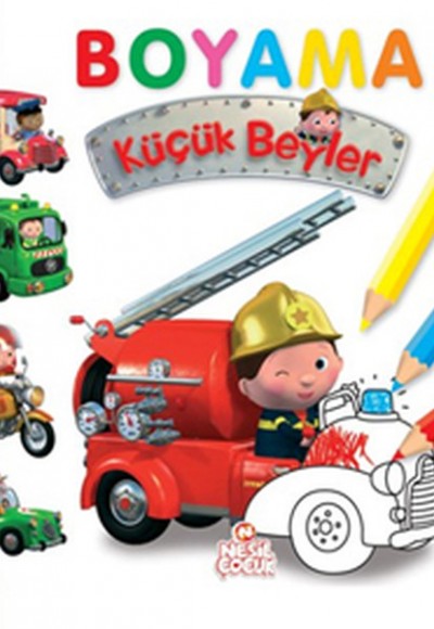 Küçük Beyler Boyama Kitabı 1