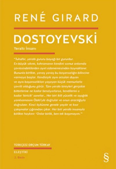 Dostoyevski - Yeraltı İnsanı