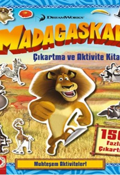 Madagaskar Penguenleri - Çıkartma ve Aktivite Kitabı