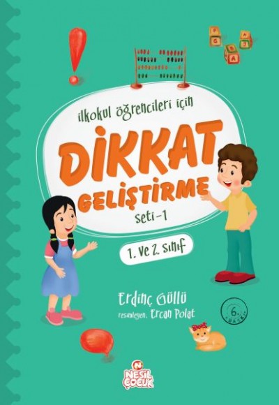 Dikkat Geliştirme Seti 1 (1. ve 2. Sınıf) İlkokul Öğrencileri İçin