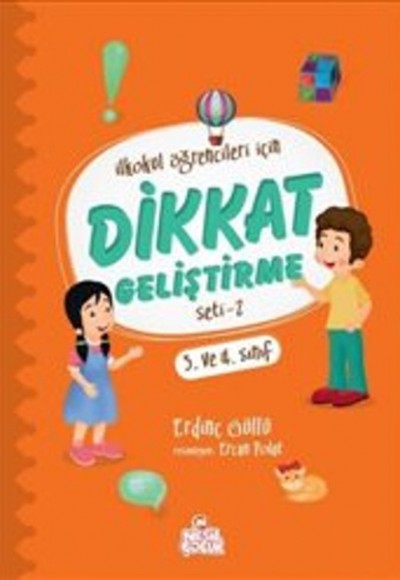 İlkokul Öğrencileri İçin Dikkat Geliştirme Seti 2 (3. ve 4. Sınıf)