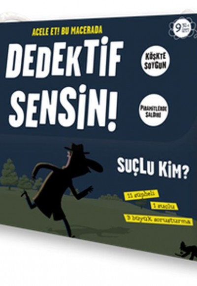 Dedektif Sensin (4 Kitap Set)