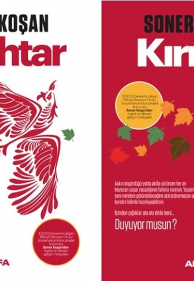 Kırmızı - Anahtar (Çift Taraflı Kitap)