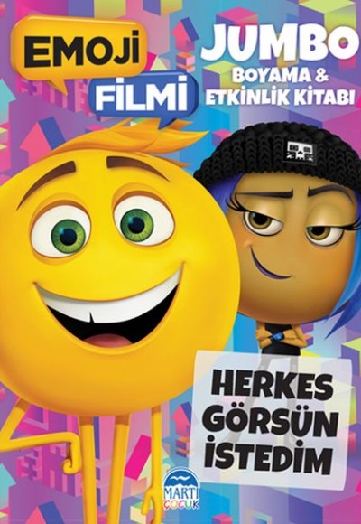 Emoji Filmi - Jumbo Boyama&Etkinlik Seti