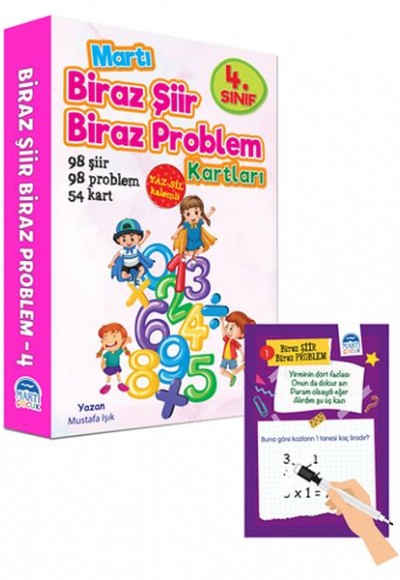 Martı 4.Sınıf Biraz Şiir Biraz Problem Kartları