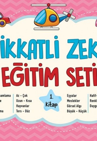 Dikkatli Zeka Eğitim Seti 1. Kitap 3