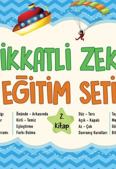 Dikkatli Zeka Eğitim Seti 2. Kitap 3