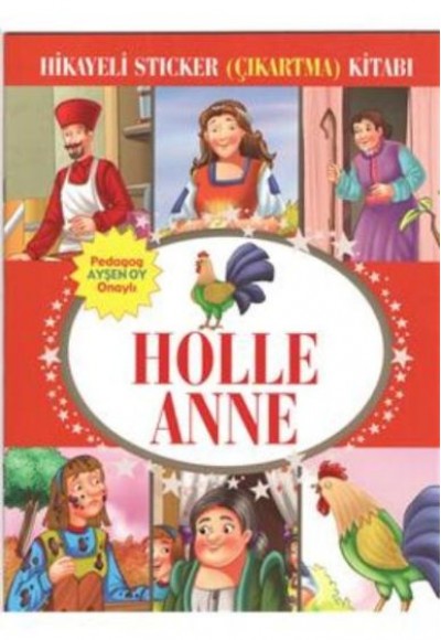 Holle Anne Hikayeli Sticker Çıkartma Kitabı