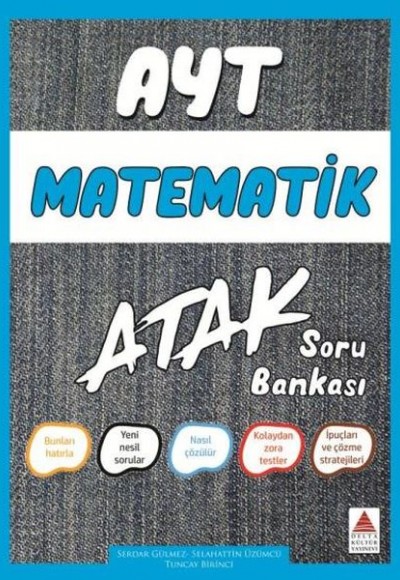 Delta AYT Matematik Atak Soru Bankası (Yeni)