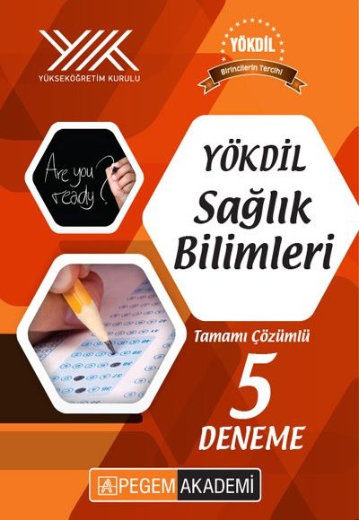 Pegem YÖKDİL Sağlık Bilimleri Tamamı Çözümlü 5 Deneme