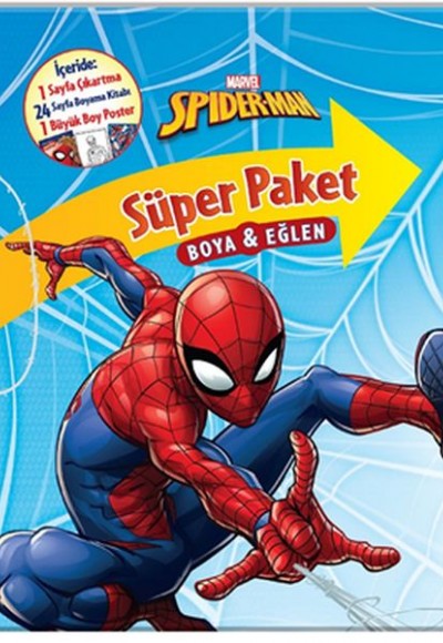 Marvel Spider - Man Süper Paket Boya ve Eğlen