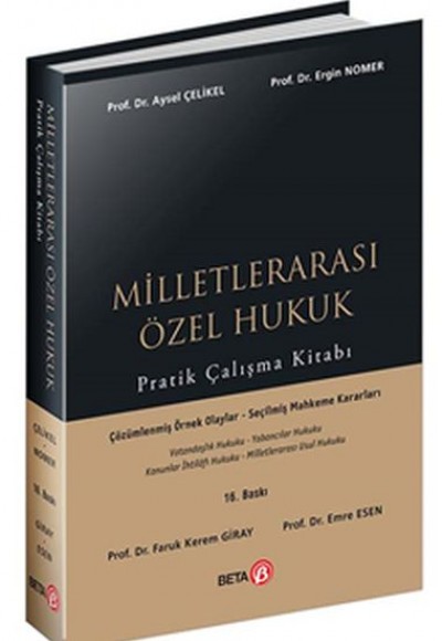 Milletlerarası Özel Hukuk Pratik Çalışma Kitabı