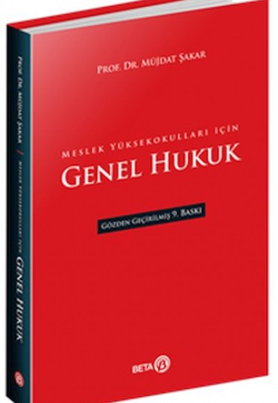 Meslek Yüksekokulları İçin Genel Hukuk