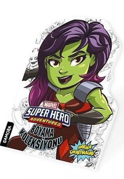 Gamora - Marvel Süper Kahramanlar Boyama Koleksiyonu