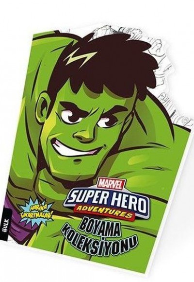 Hulk - Marvel Süper Kahramanlar Boyama Koleksiyonu