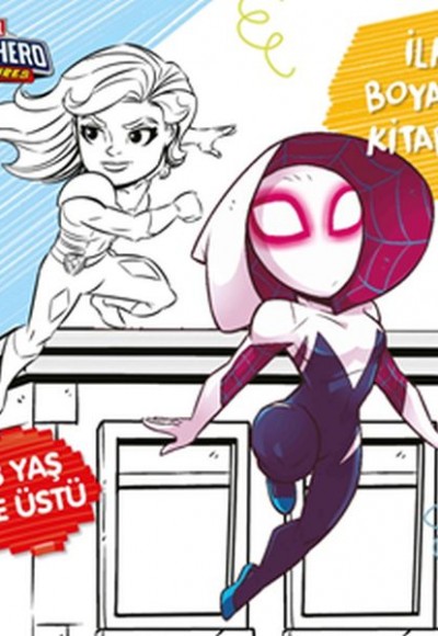 İlk Boyama Kitabım Ghost-Spider - Marvel Super Hero Adventures