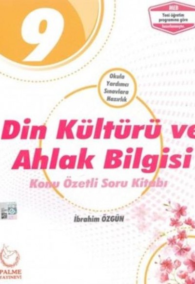 Palme 9. Sınıf Din Kültürü ve Ahlak Bilgisi Konu Özetli Soru Bankası