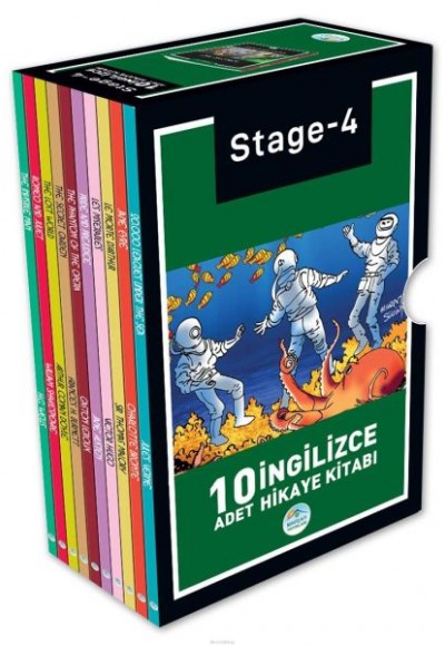 Stage 4 İngilizce Hikaye Seti - 10 Kitap Takım