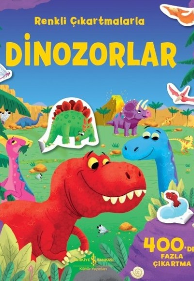 Renkli Çıkartmalarla Dinozorlar