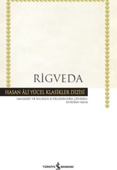 Rigveda - Hasan Ali Yücel Klasikleri (Ciltli)