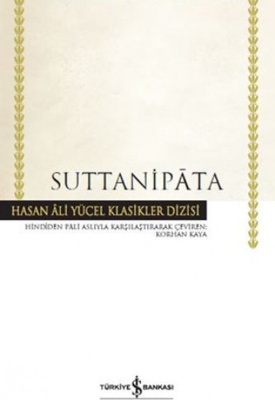 Suttanipata - Hasan Ali Yücel Klasikleri