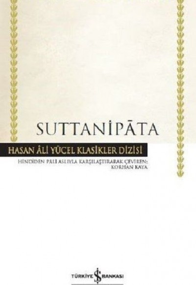 Suttanipata Hasan Ali Yücel Klasikleri - Ciltli