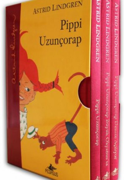 Pippi Uzunçorap Serisi Kutulu Özel Set (3 Kitap - Ciltli)