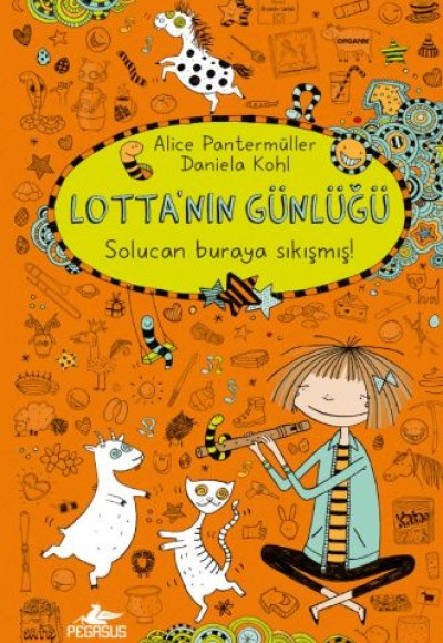 Lotta'nın Günlüğü 3 - Solucan Buraya Sıkışmış (Ciltli)