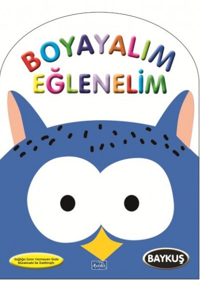 Boyayalım Eğlenelim Baykuş