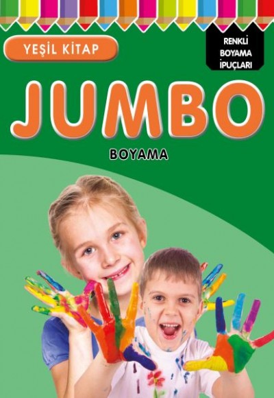 Jumbo Boyama Yeşil Kitap