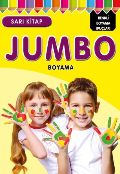 Jumbo Boyama Sarı Kitap