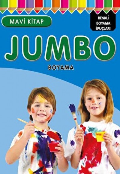 Jumbo Boyama  Mavi Kitap