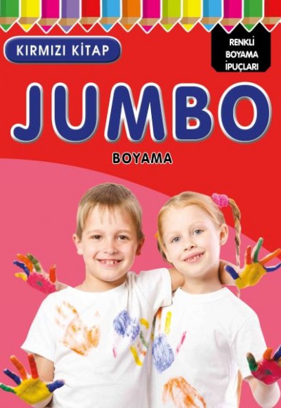 Jumbo Boyama Kırmızı Kitap