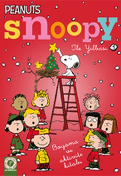 Snoopy ile Yılbaşı 1 - Boyama ve Aktivite Kitabı