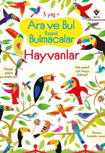 Ara Ve Bul Resimli Bulmacalar - Hayvanlar