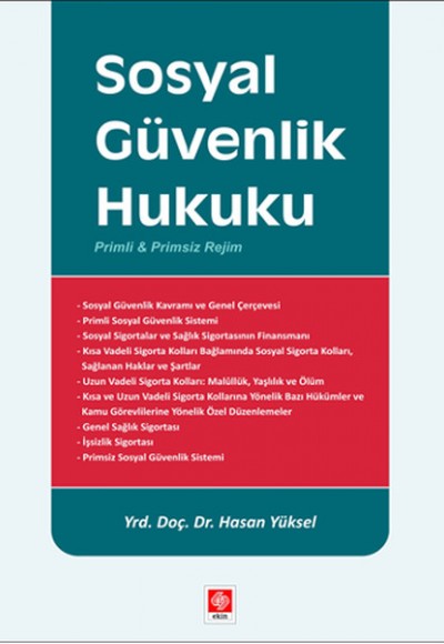 Sosyal Güvenlik Hukuku (Hasan Yüksel)