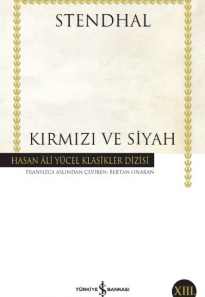 Kırmızı ve Siyah - Hasan Ali Yücel Klasikleri