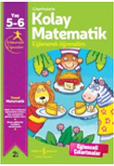 Çıkartmalarla Kolay Matematik 5-6 Yaş