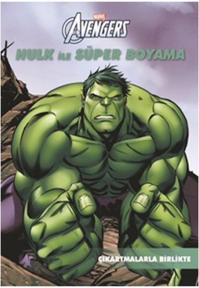 Marvel - Hulk ile Süper Boyama