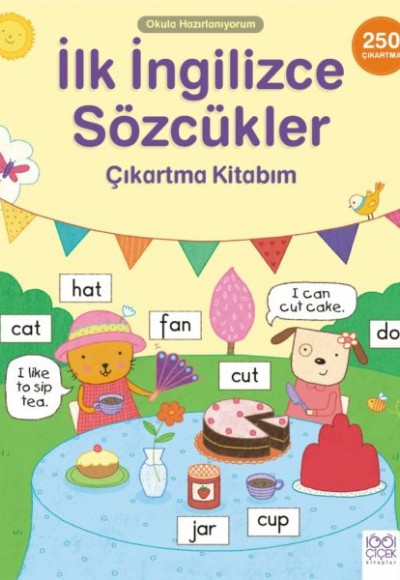 İlk İngilizce Sözcükler Çıkartma Kitabım- 250 Çıkartma