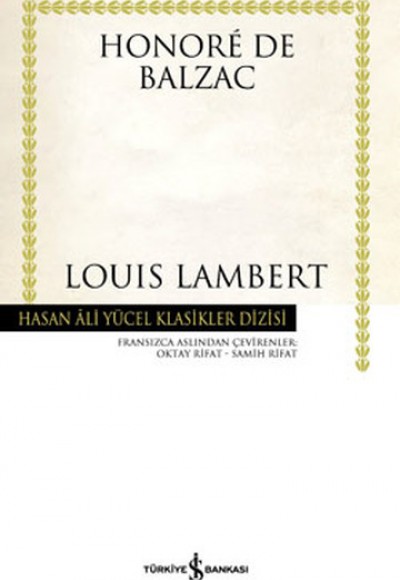 Louis Lambert - Hasan Ali Yücel Klasikleri (Ciltli)