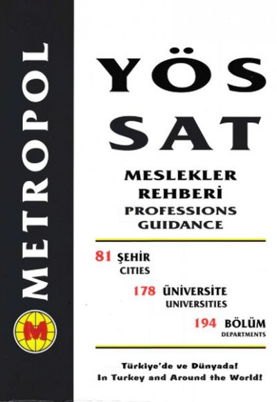 Metropol YÖS-SAT Meslekler ve Meslek Seçimi (Yeni)