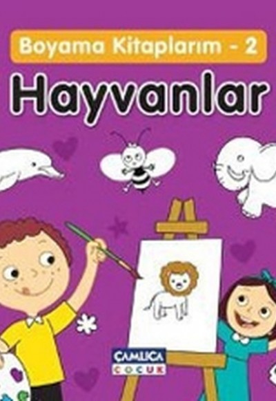 Hayvanlar / Boyama Kitaplarım -2