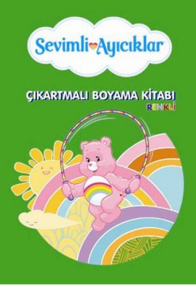 Sevimli Ayıcıklar - 4 : Çıkartmalı Boyama Kitabı Renkli