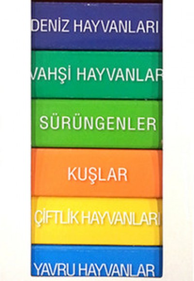 Kütüphane Kulem Hayvanlar - 8 Kitap Takım