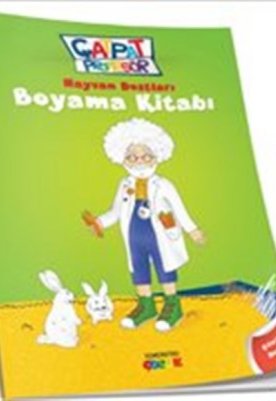 Çatpat Profesör / Hayvan Dostları Boyama Kitabı