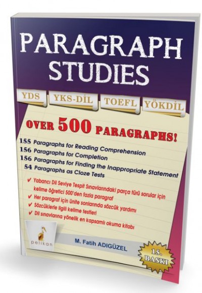 Pelikan Paragraph Studıes Yds - Lys - 5 - Toefl