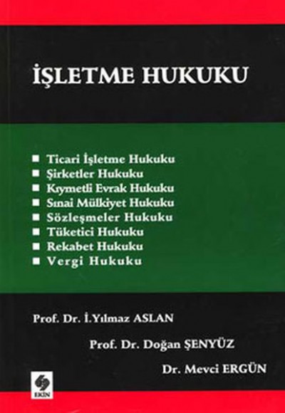 İşletme Hukuku