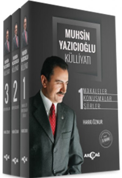 Muhsin Yazıcıoğlu Külliyatı I-II-III  Makaleler-Konuşmalar-Şiirler-Röportajlar