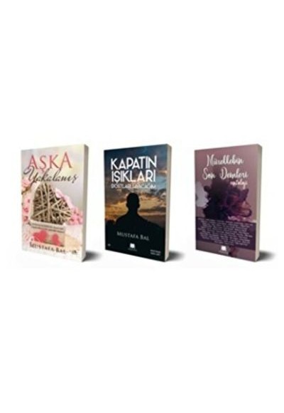 Aşka Yakalanış (3 kitap set) Mürekkebin Son Demleri - Kapatın Işıkları Dostları Sayacağım